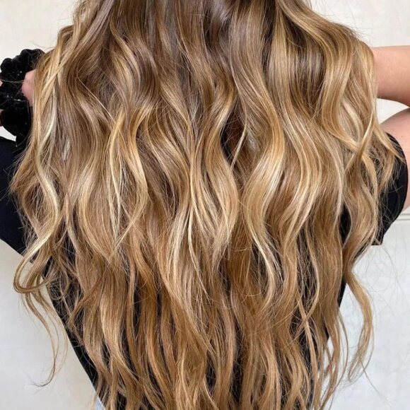 Glam SeamlessInvisi Clip-In 20" - Brazilian Balayage 1C/18M